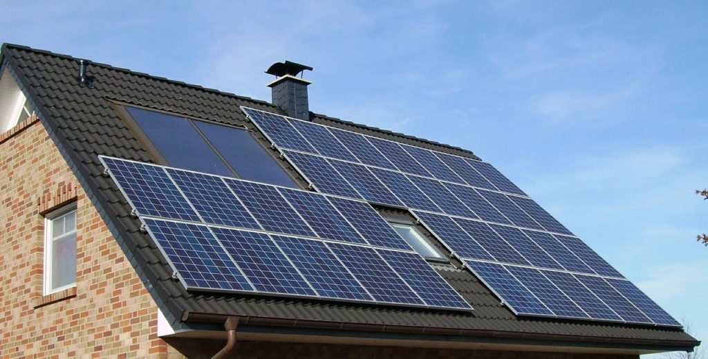 Solar Panles on House Ireland